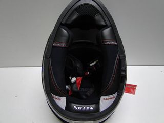 CASCO DE MOTO  CARBONO NERO DECORADO (174441)