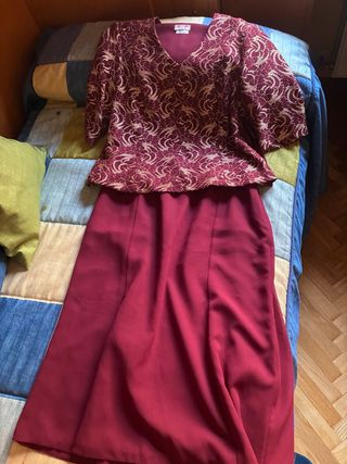 Vestido de fiesta bordado