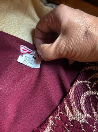 Vestido de fiesta bordado