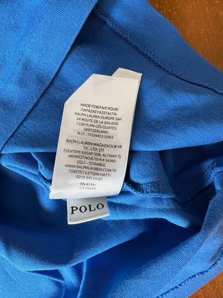 Camiseta Polo Ralph Lauren Azul
