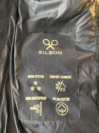 Abrigo acolchado Silbon Azul Marino Talla L