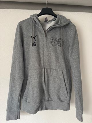 Felpa Puma Grigia con Zip