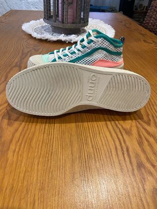 Zapatillas niña rejilla entretiempo