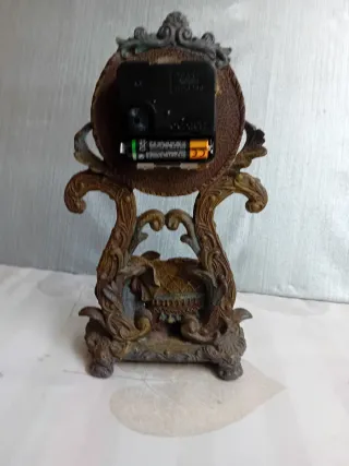 Reloj de sobremesa decorativo elefante