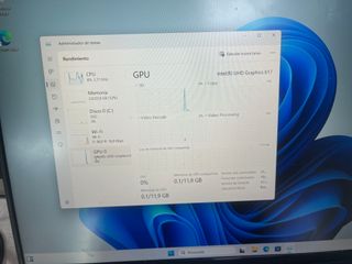 Portátil Intel i5 24GB RAM SSD 512GB Plata V821