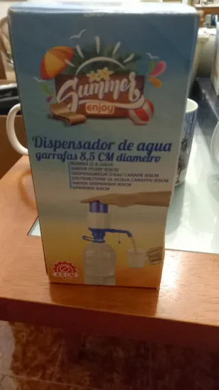 Dispenser acqua bottiglie 8,5 cm diametro