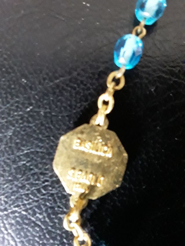 Rosario Jubileo 2000 Azul y Dorado