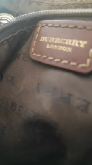 Bolso Burberrys auténtico