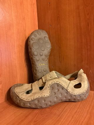 Sandalias Clarks Beige/Marrón