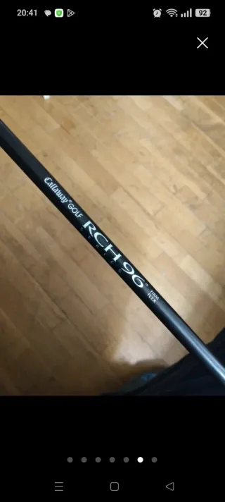 Híbrido 3 PING Rapture 19° más otros palos