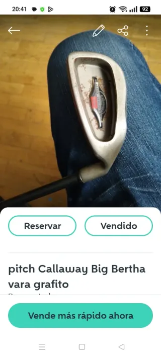 Híbrido 3 PING Rapture 19° más otros palos