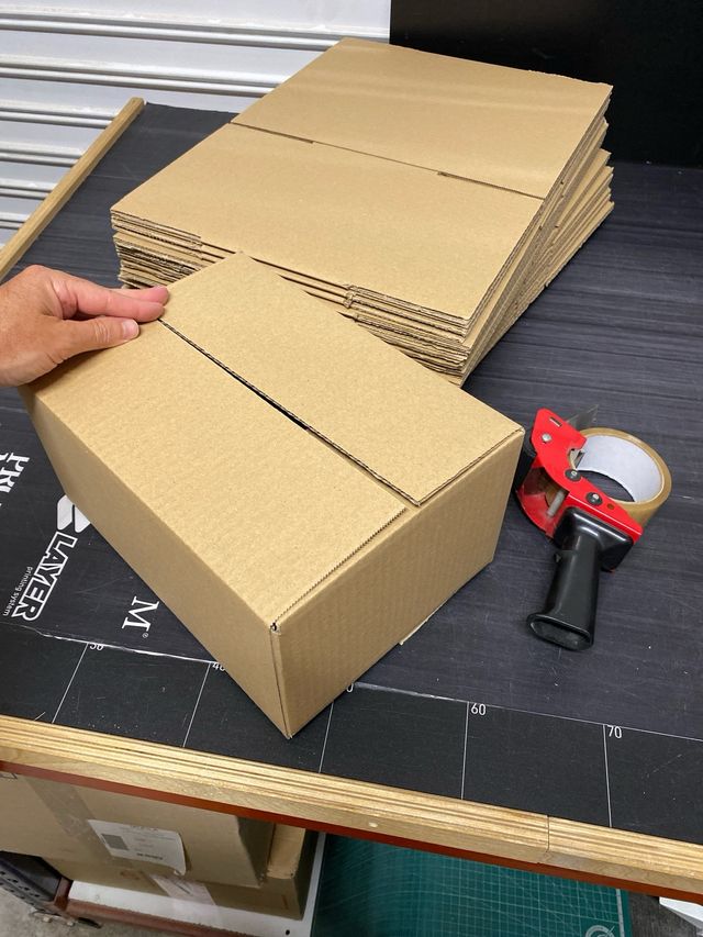 Scatole di cartone 31x22x15 cm (45 unità)