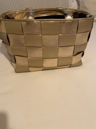 Bolso Lola Casademunt Dorado Original