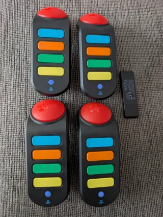 4 Mandos Buzz Inalámbricos PS3 Sony