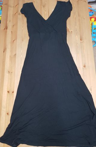 Vestido premamá negro