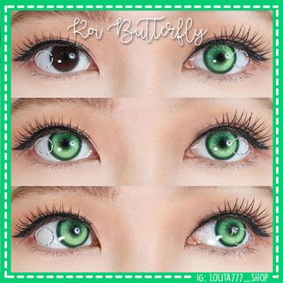 NUEVAS Lentillas Koi Butterfly Verdes 