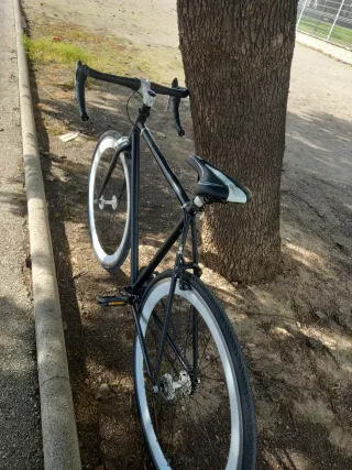 Bicicleta Fixie Negra