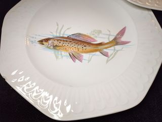 Pareja Platos Antiguos Pontesa Acanthus vintage