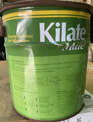 Smalto sintetico bianco opaco Kilate 4L