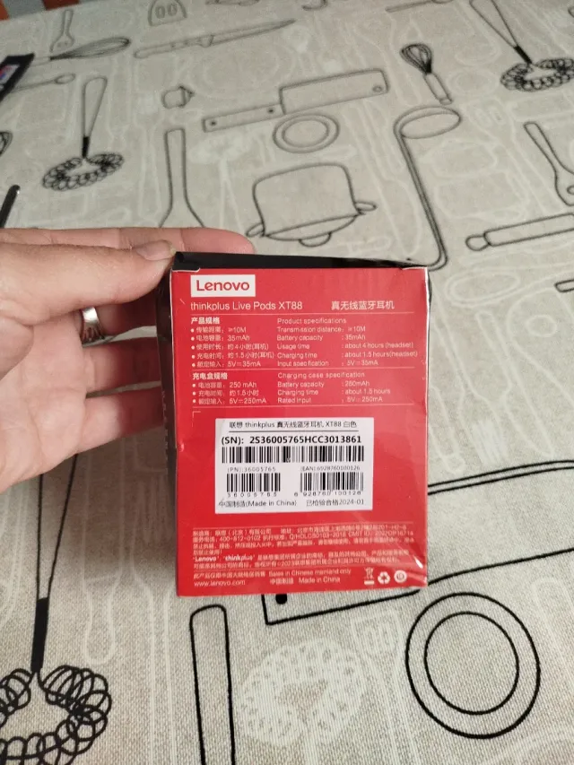 Lenovo Thinkplus Live Pods XT88 Blancos