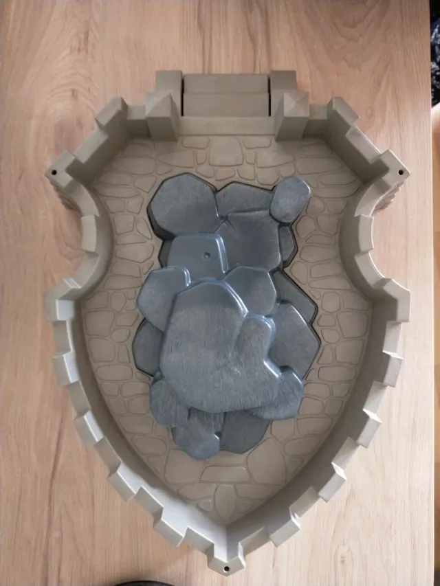 Escudo fortaleza Playmobil .