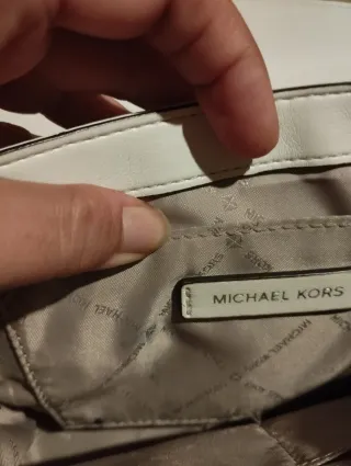 Borsetta Michael Kors bianca trapuntata