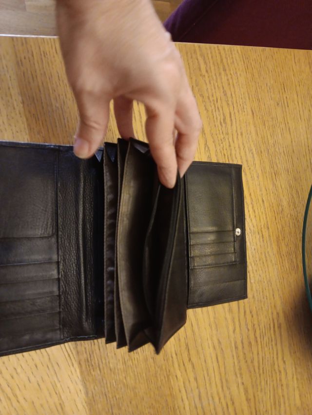 Billetera Picard Negra