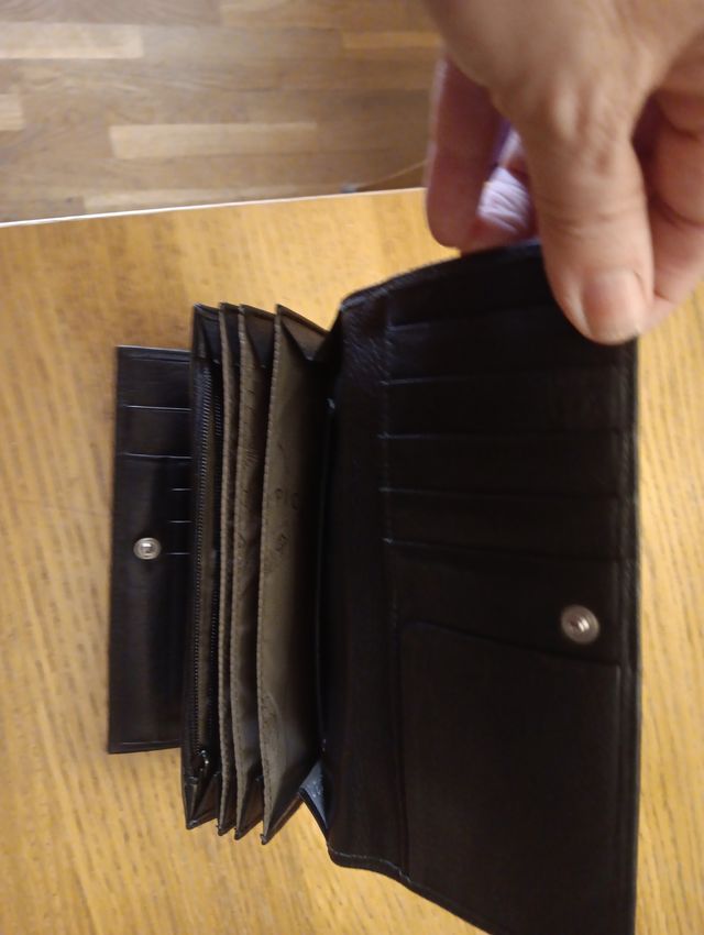 Billetera Picard Negra