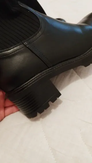 Botas altas mujer negras talla 40