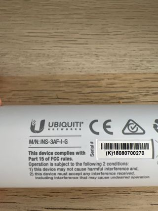 Adaptador PoE Ubiquiti