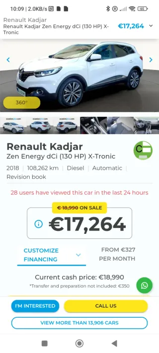 Renault Kadjar 2018
