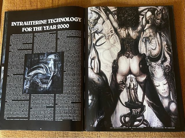 H.R. Giger's Necronomicon II. 87 páginas