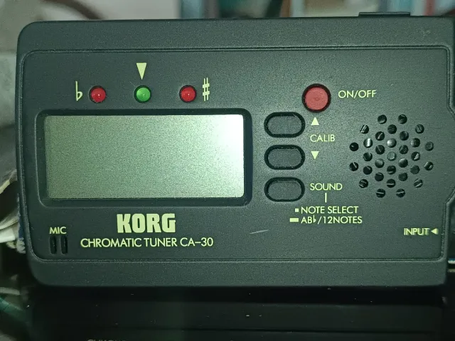 Afinador Korg CA-30 Cromático