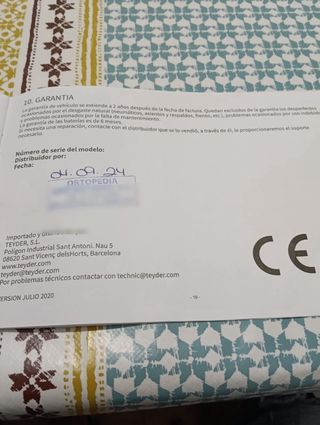 Silla de Ruedas Eléctrica Teyder