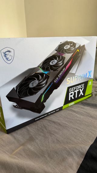 MSI RTX 3080 SUPRIM X Tarjeta Gráfica