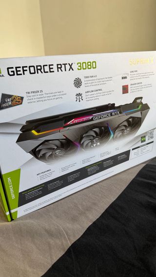 MSI RTX 3080 SUPRIM X Tarjeta Gráfica