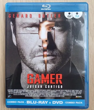 GAMER JUEGAN CONTIGO. COMBO BLU RAY-DVD.