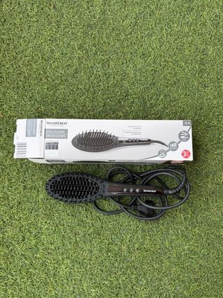 Cepillo Alisador SilverCrest Negro/Gris