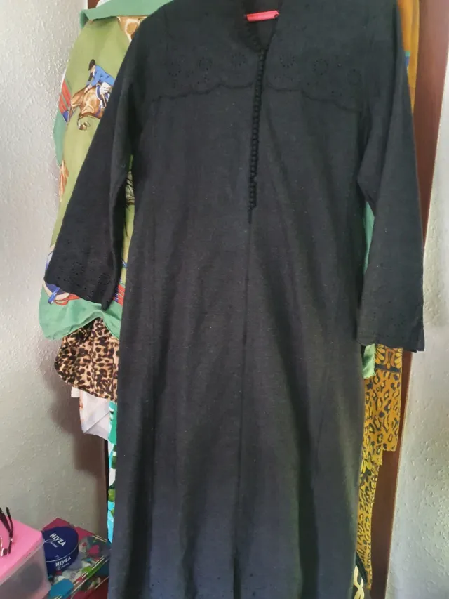 Vestido Árabe Negro Talla Única