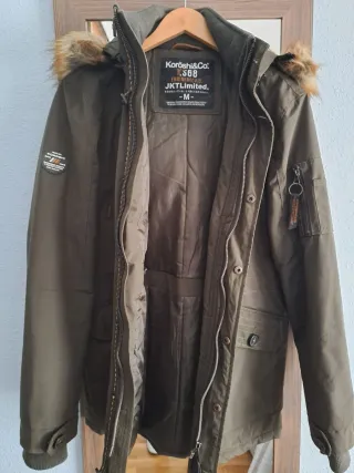 Cazadora Koroshi&Co Talla M Verde