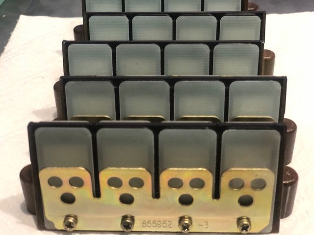 Láminas Reeds lengüetas Mercury Optimax 2.5 V6