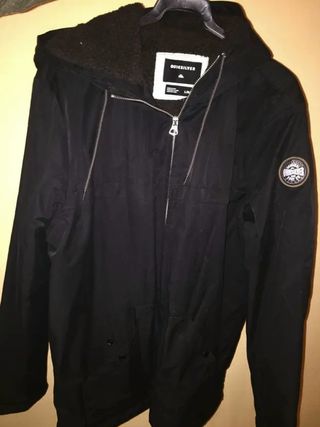 Parka Quiksilver Negra Talla L