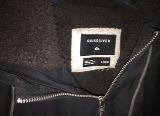 Parka Quiksilver Negra Talla L