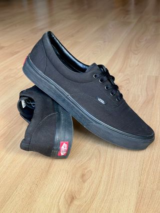 Zapatillas Vans 45, Era Canvas Black/Black