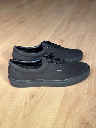 Zapatillas Vans 45, Era Canvas Black/Black