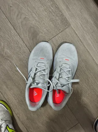 Zapatillas Adidas Hombre Blancas y Rojas