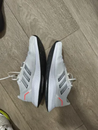 Zapatillas Adidas Hombre Blancas y Rojas
