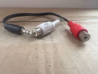 Cable Minijack a 2 RCA