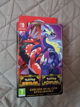 Pokemon Edición Dual Nintendo Switch Steelbook