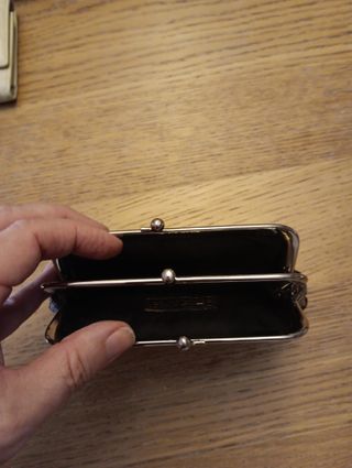 Monedero DKNY Beige y Marrón